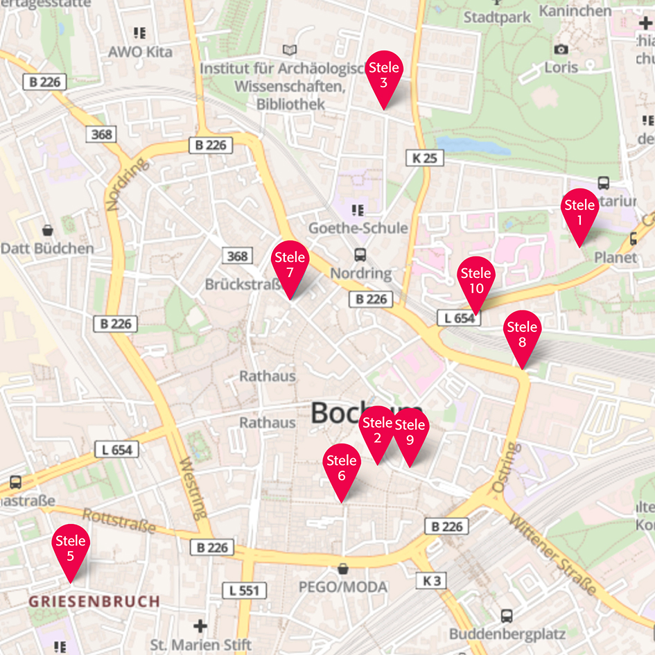 Auf jüdischen Spuren unterwegs durch das Bochumer Stadtgebiet